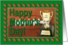 Football Mother’s Day card