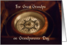 Happy Grandparents Day to Great-Grandpa card