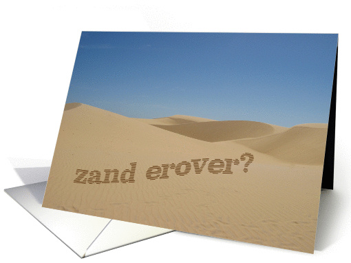 Dutch Forgiveness - Zand Erover card (365337)