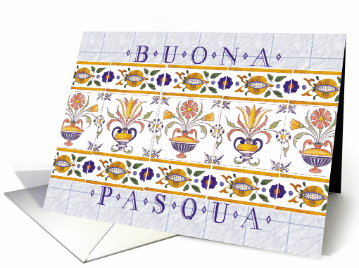 Happy Easter in Italian - Buona Pasqua card (384712)