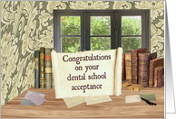 Congratulations on Dental School Acceptance card