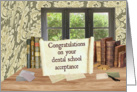 Congratulations on Dental School Acceptance card