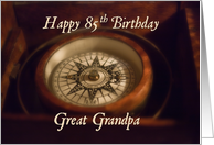 Happy 85th Birthday Great Grandpa card