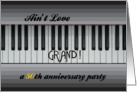 50th Anniversary Invitation, Ain’t Love Grand card