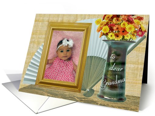 Custom Photo Grandma Mother's Day card (612032)