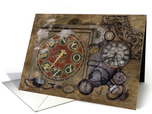 Timepiece Theme & Variations card (671438)