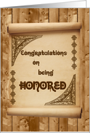 Congratulations on...