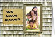 We Have Moved, Weathered Shingles card