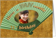 FANtastic Birthday, Photo in Fan card