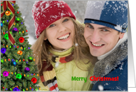 Christmas Tree Photo Card