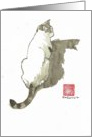 Zen Kitty card