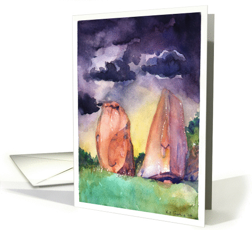 Split Rock After Storm card (331966)