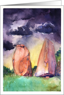 Split Rock After Storm card