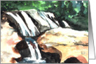 Texas Waterfall card