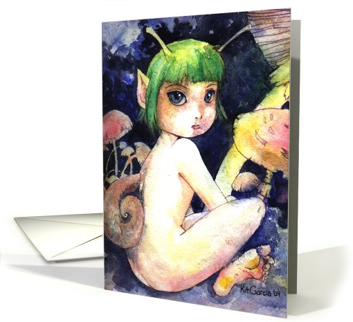 Snail Fairy in the Mushrooms card (443120)