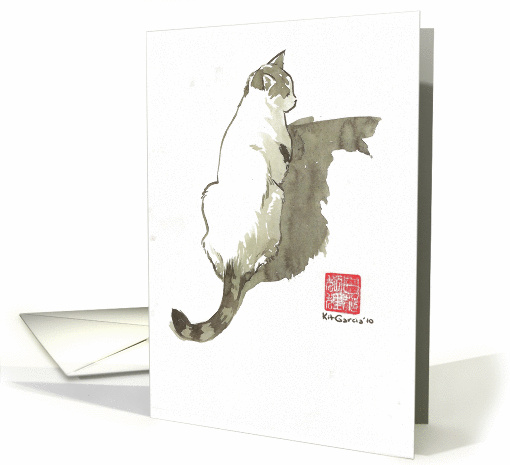 Zen Kitty card (867626)