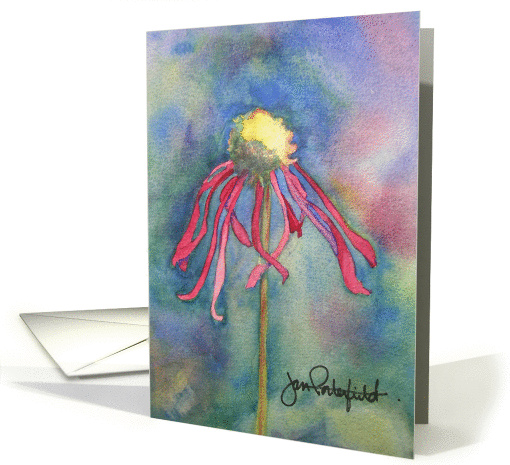 Spent Flower card (332553)