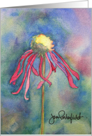 Spent Flower card