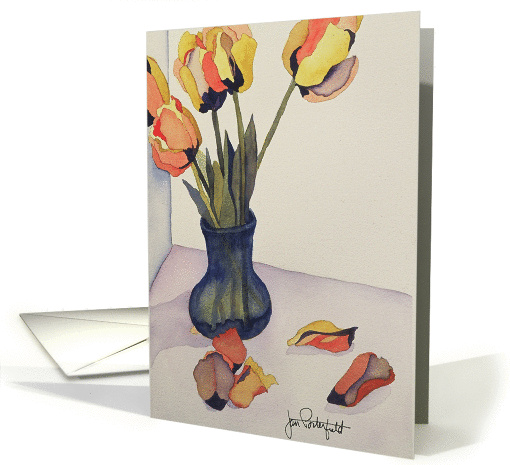 Fading Tulips card (348512)