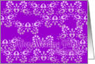 violet after wedding party invitation no.05 card