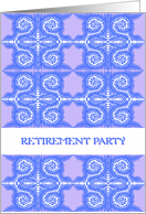 retirement party invitation card