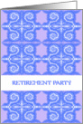 retirement party invitation card