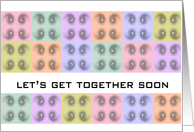 get together soon card