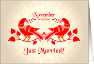 november wedding,...