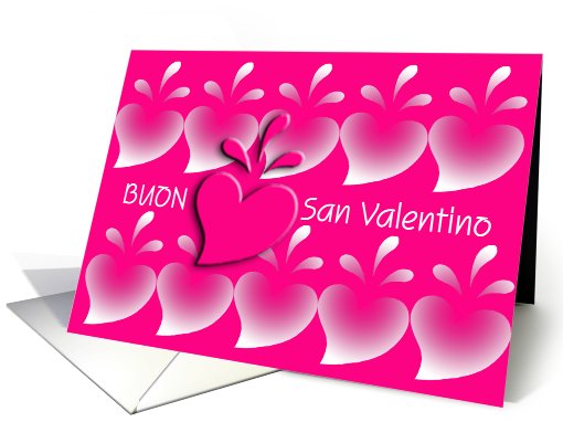 italian hearts for valentine card (559927)