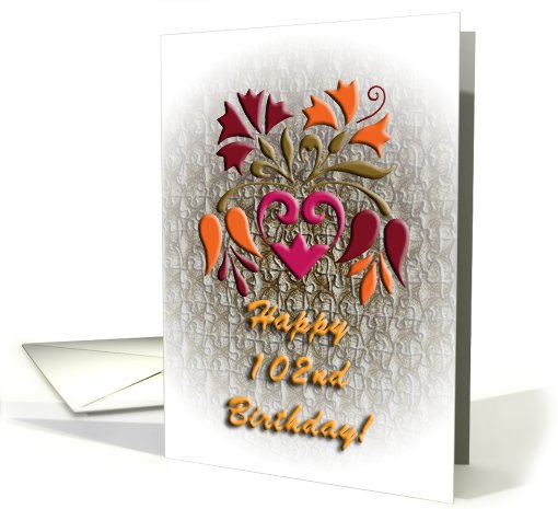 happy 102 birthday dad card (566790)