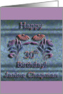 personalized birthday card for janine chapman card