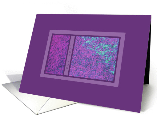 Thank You - Purple card (333183)