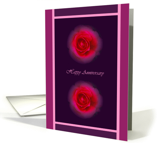 Happy Aniversary - Roses card (336435)