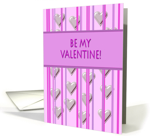 Be My Valentine - Pink card (338831)