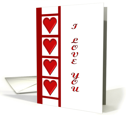I Love You - Valentine card (340588)
