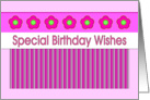 Special Birthday Wishes card