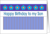 Happy Birthday - Son card