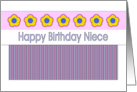 Happy Birthday - Niece card