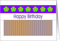 Happy Birthday - blank card