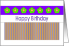 Happy Birthday - blank card