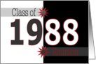 Class Reunion 1988 card