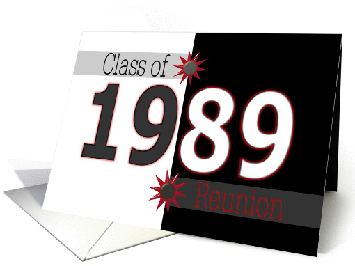 Class Reunion 1989 card (342853)