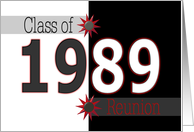 Class Reunion 1989 card