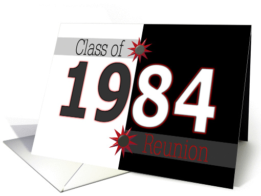 Class Reunion 1984 card (342887)