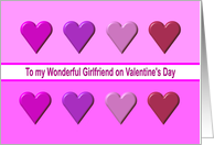 Valentine Girlfriend card