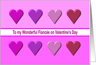 Valentine Fiancee card