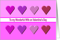 Valentine Wife card