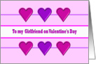 Valentine Girlfriend card