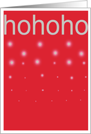 Ho Ho Ho card
