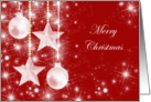 Merry Christmas Sparkle Card